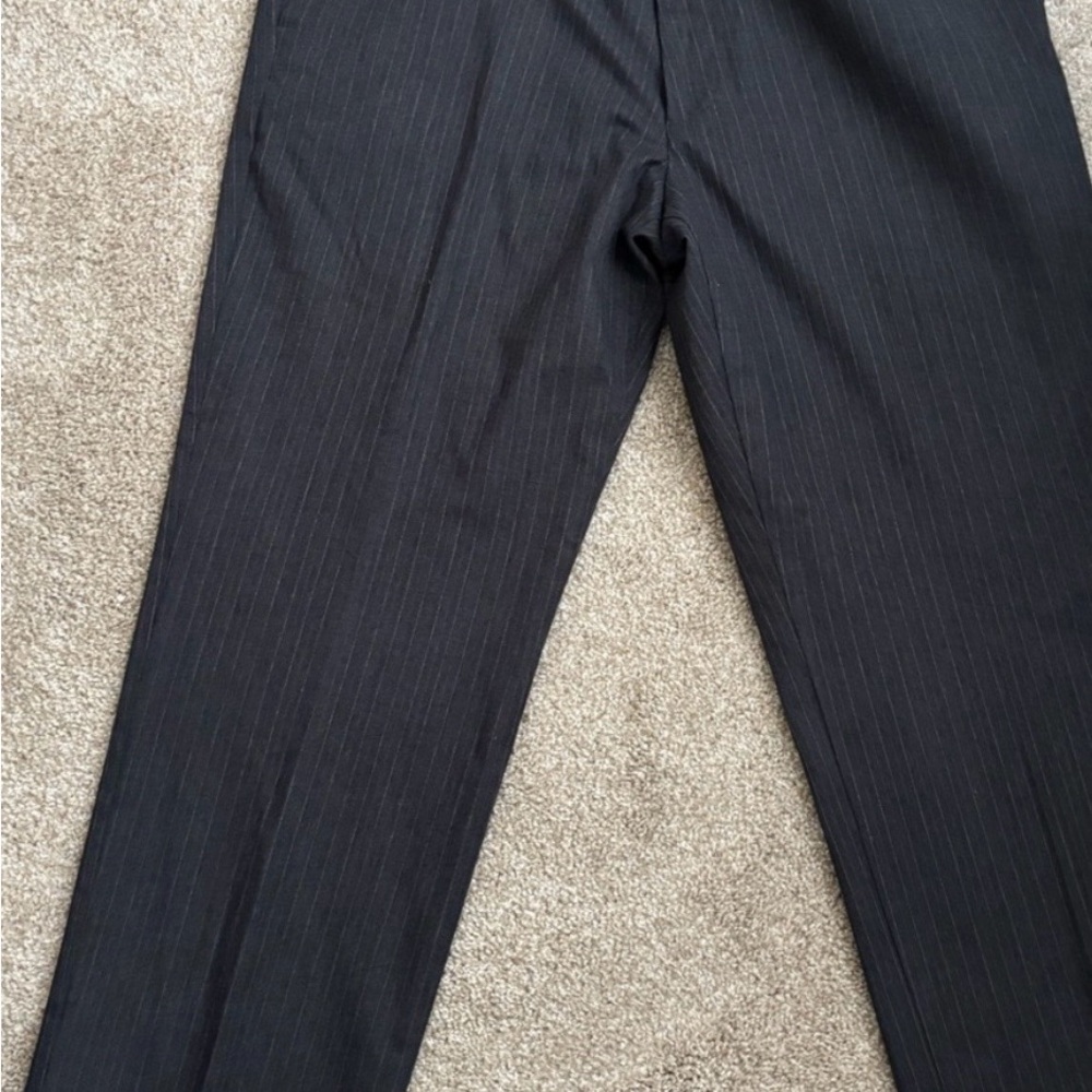Dockers Black Pinstripe Men's Dress Pants
